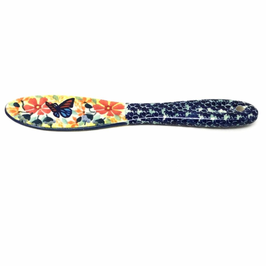 Kitchen Accessories * | Janelle Imports Butter Knife And Cheese Spreader In Butterfly Meadow