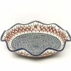 Bowls * | Janelle Imports Fluted Pasta Bowl In Wild Roses