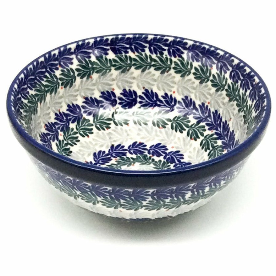 Bowls * | Janelle Imports New Soup Bowl 20 Oz In Spruce Garland