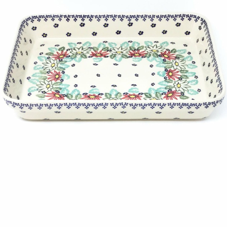 Bakeware * | Janelle Imports Lg Rectangular Baker In Dahlia