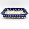 Bakeware * | Janelle Imports Deep Rect. Baker In Periwinkle