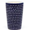 Home Decor * | Janelle Imports Toothbrush Holder/Cup In Blue Elegance