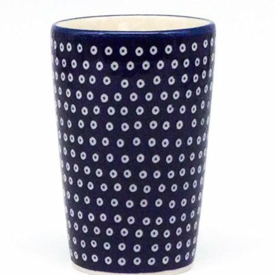 Home Decor * | Janelle Imports Toothbrush Holder/Cup In Blue Elegance