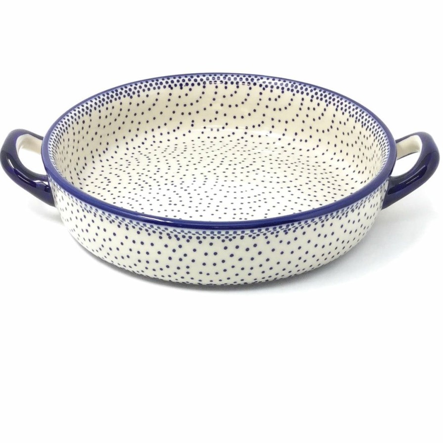 Bakeware * | Janelle Imports Round Baker W/Handles In Simple Elegance