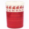 Kitchen Accessories * | Janelle Imports Utensil Holder 2 Qt In Red Rose