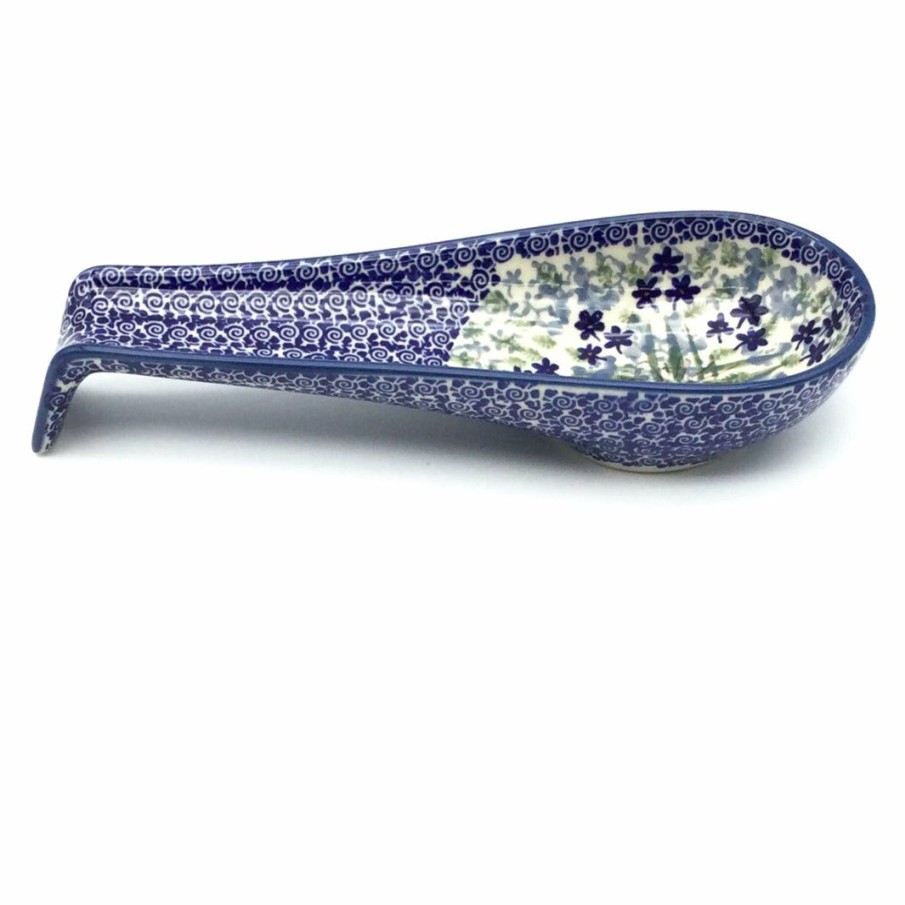 Kitchen Accessories * | Janelle Imports Long Spoon Base In Alpine Blue