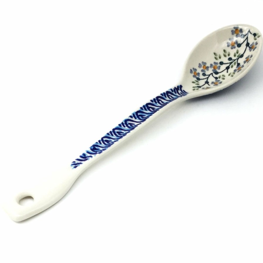 Kitchen Accessories * | Janelle Imports Serving Spoon 12 In Blue Meadow