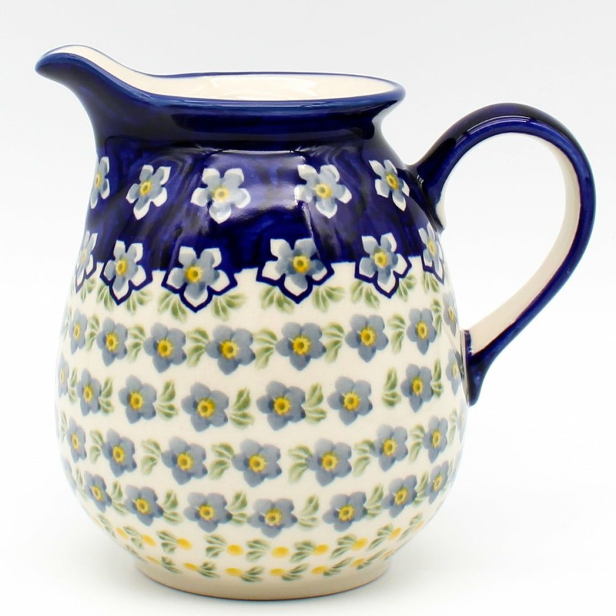 Home Decor * | Janelle Imports Pitcher 1 Qt In Periwinkle