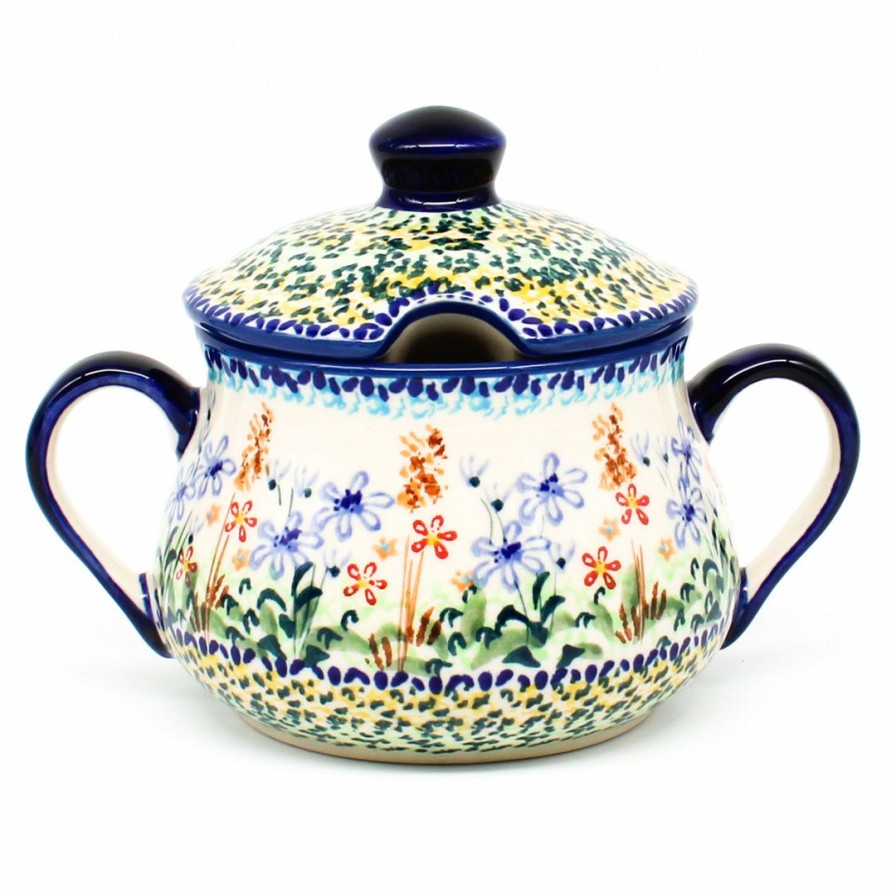 Table Accessories * | Janelle Imports Family Style Sugar Bowl 14 Oz In Country Spring