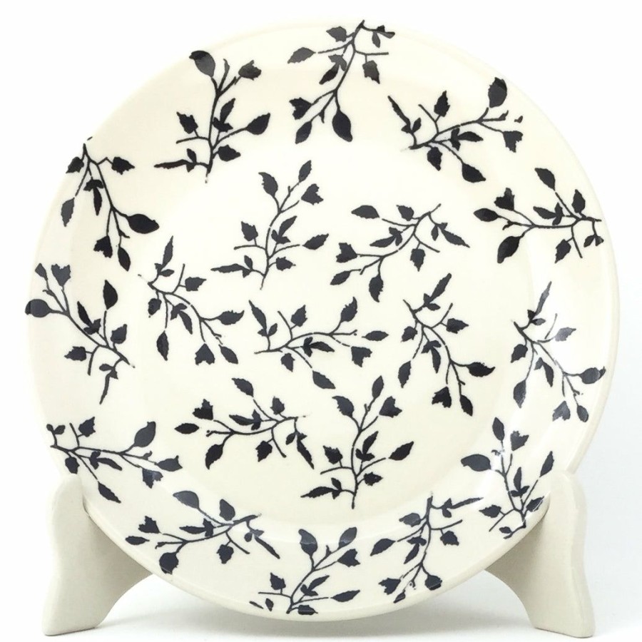 Plates * | Janelle Imports Luncheon Plate In Simply Black