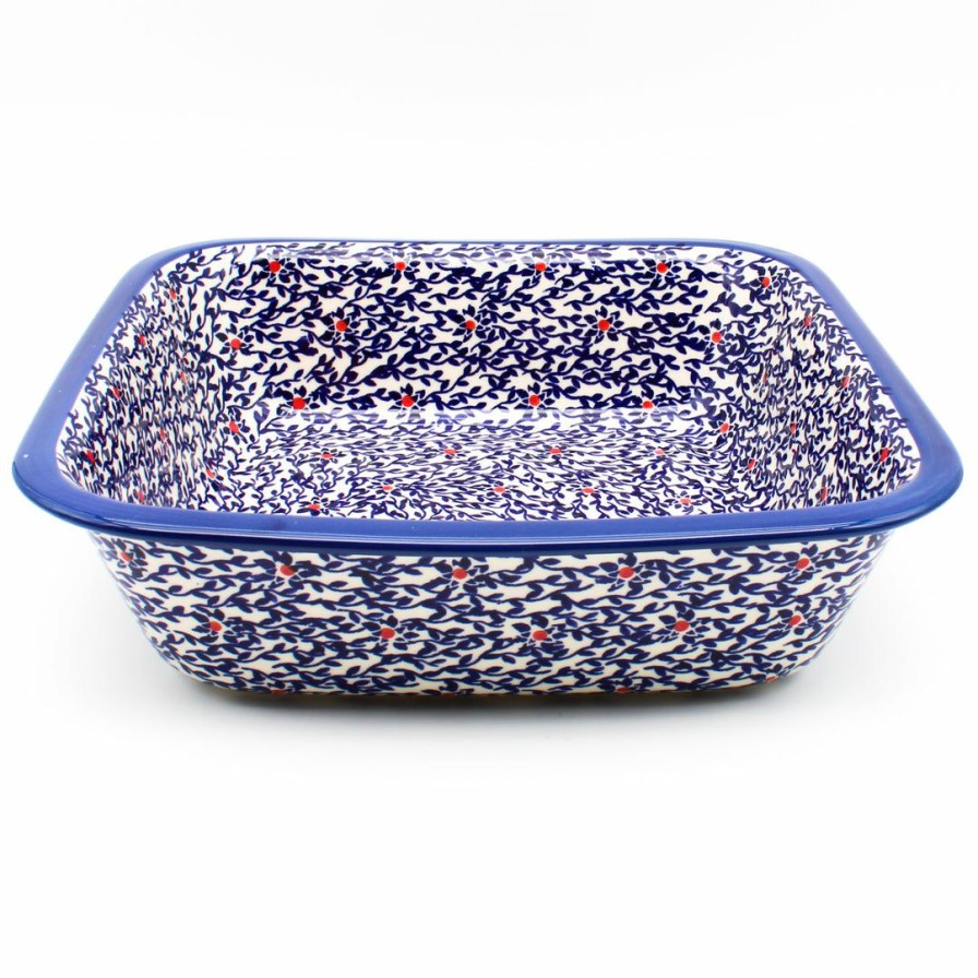 Bakeware * | Janelle Imports Deep Square Baker In Touch Of Red