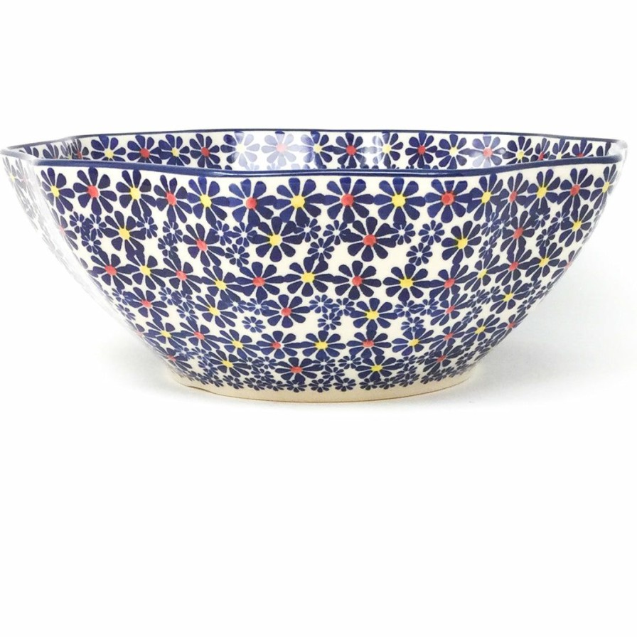 Bowls * | Janelle Imports Md New Kitchen Bowl In Flowers On White