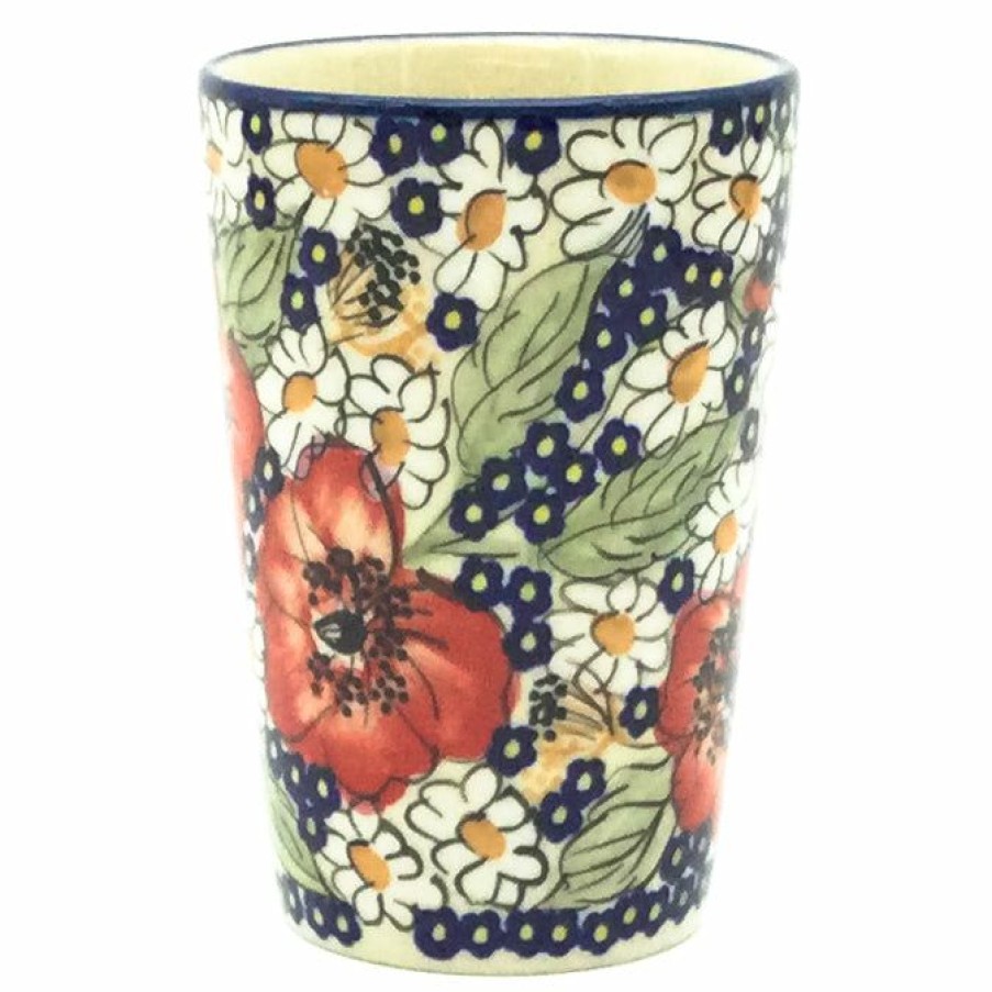 Home Decor * | Janelle Imports Toothbrush Holder/Cup In Endless Garden