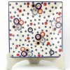 Plates * | Janelle Imports Square Luncheon Plate In Modern Circles