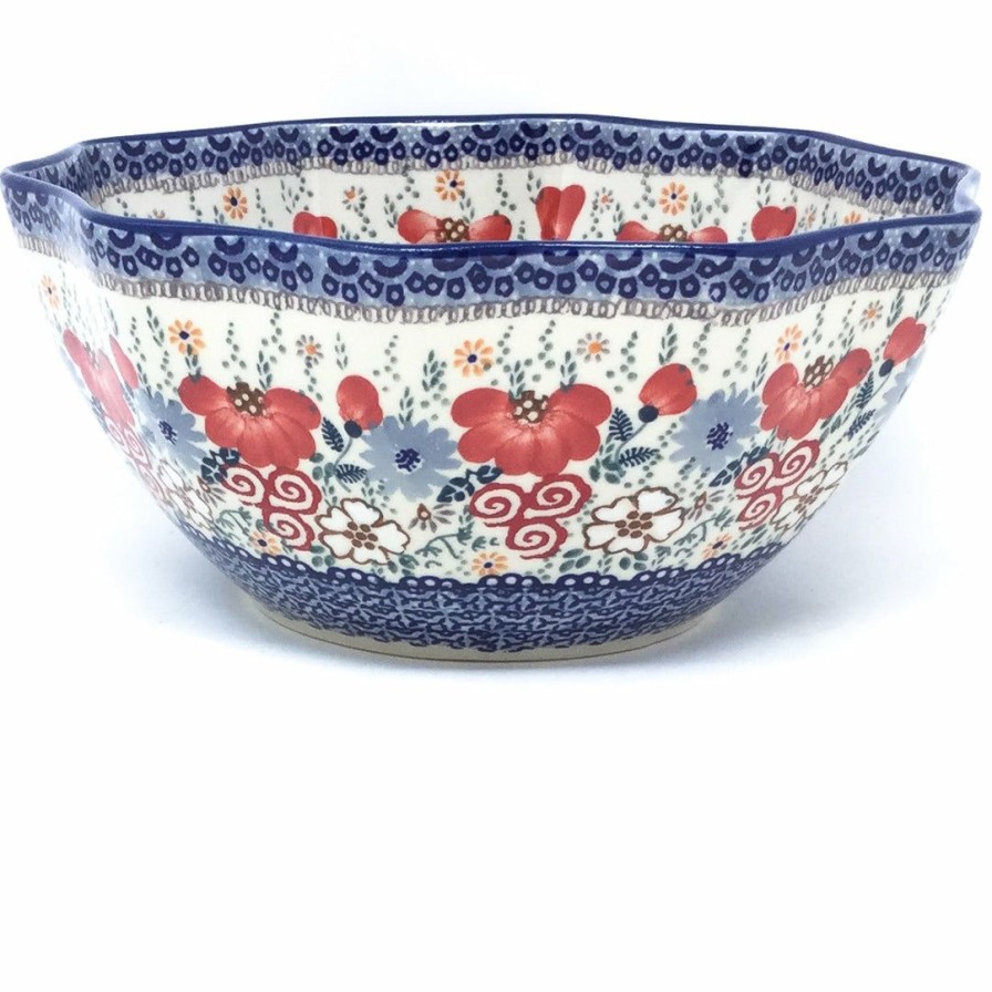 Bowls * | Janelle Imports Sm New Kitchen Bowl In Perennial Garden