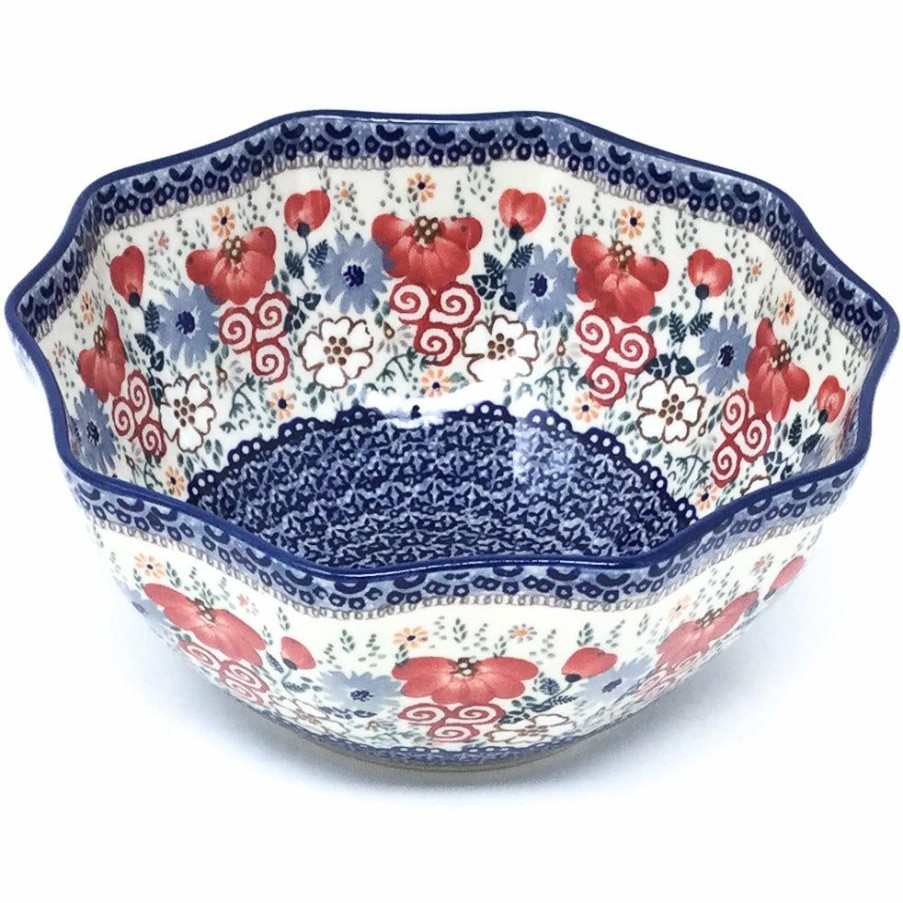 Bowls * | Janelle Imports Sm New Kitchen Bowl In Perennial Garden