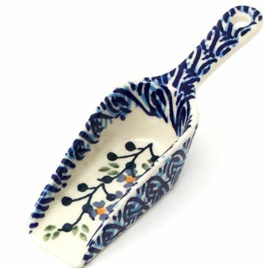 Kitchen Accessories * | Janelle Imports Sugar Scoop In Blue Meadow