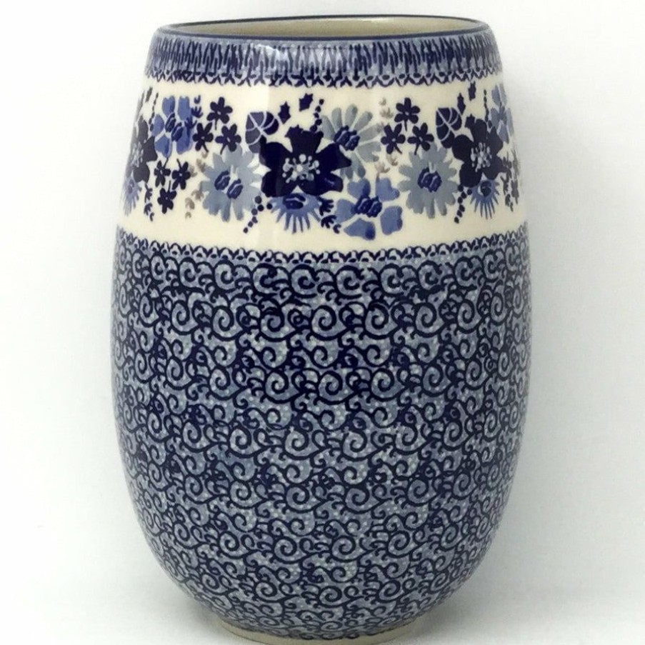 Home Decor * | Janelle Imports Bouquet Vase In Stunning Blue