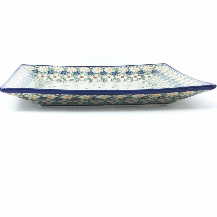 Plates * | Janelle Imports Square Dinner Plate In Spring