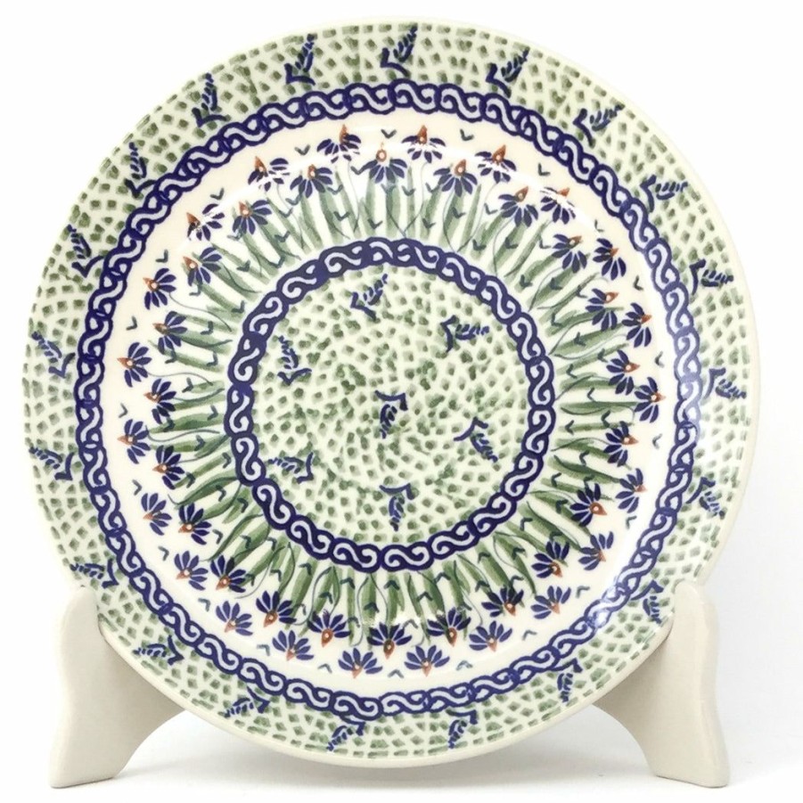 Plates * | Janelle Imports Luncheon Plate In Blue Iris