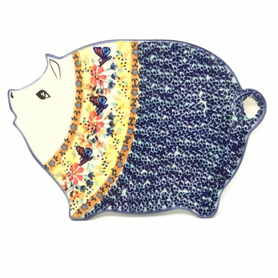 Kitchen Accessories * | Janelle Imports Piggy Cutting Board In Butterfly Meadow