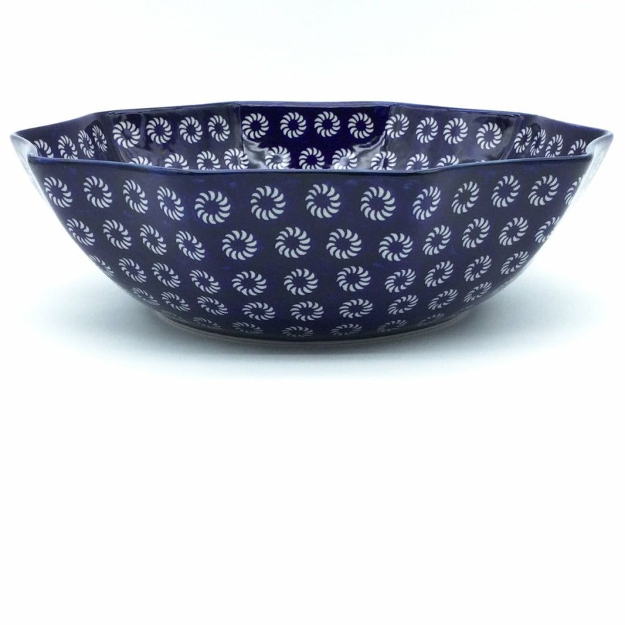 Bowls * | Janelle Imports Lg New Kitchen Bowl In Pinwheel