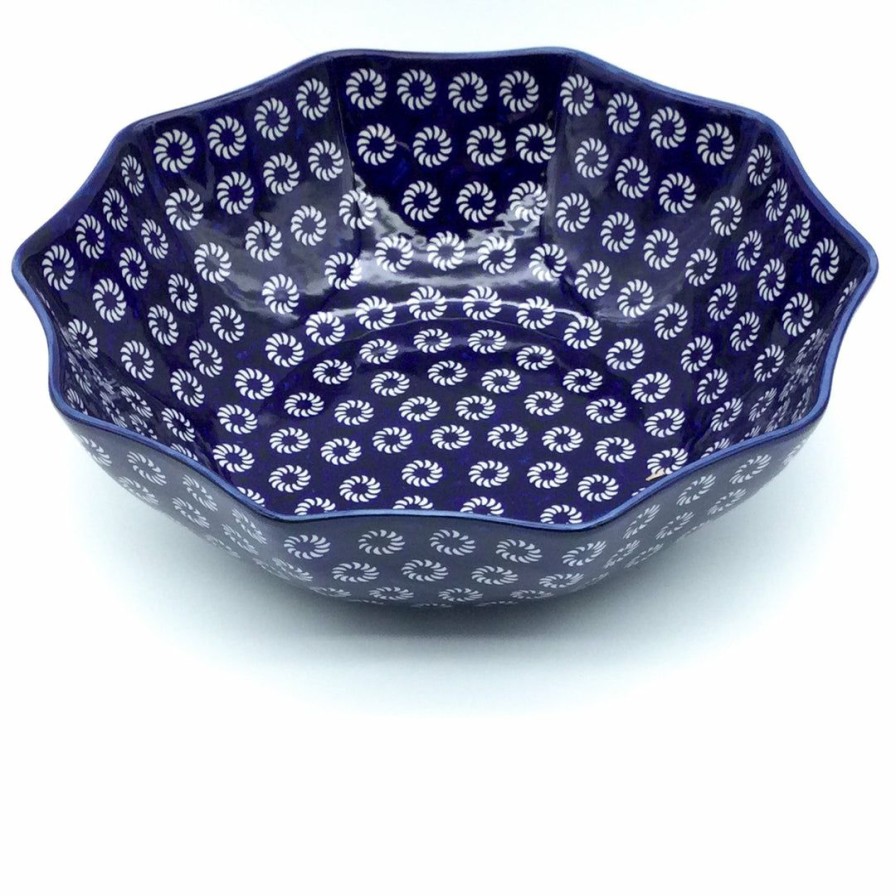 Bowls * | Janelle Imports Lg New Kitchen Bowl In Pinwheel