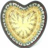 Home Decor * | Janelle Imports Lg Hanging Heart Dish In Cottage Decor