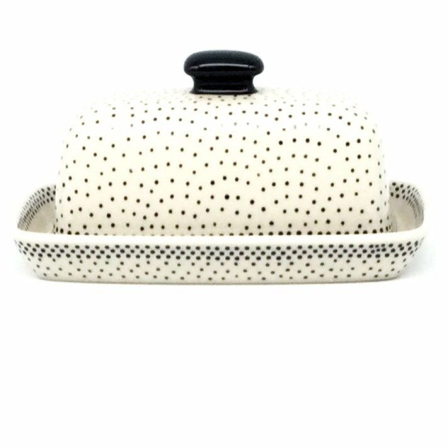 Table Accessories * | Janelle Imports Butter Dish In Black Elegance