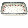 Bakeware * | Janelle Imports Lg Rectangular Baker In Dill Flowers