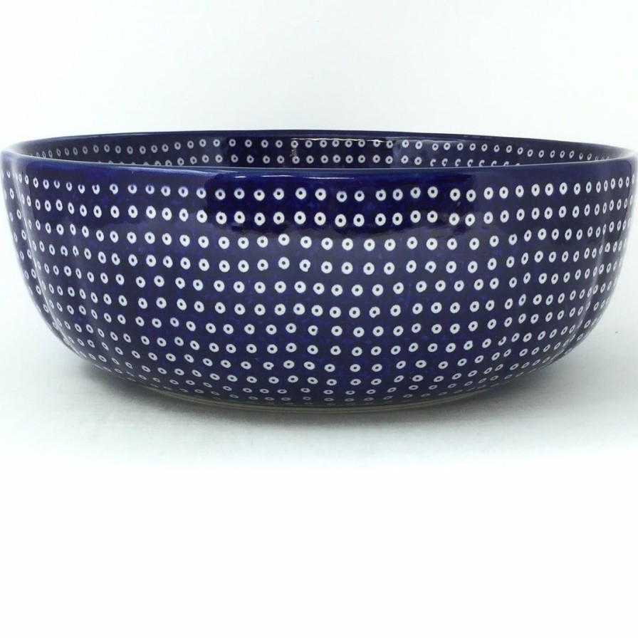 Bowls * | Janelle Imports Family Shallow Bowl In Blue Elegance