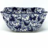 Bowls * | Janelle Imports Square Soup Bowl 16 Oz In Blue Butterfly