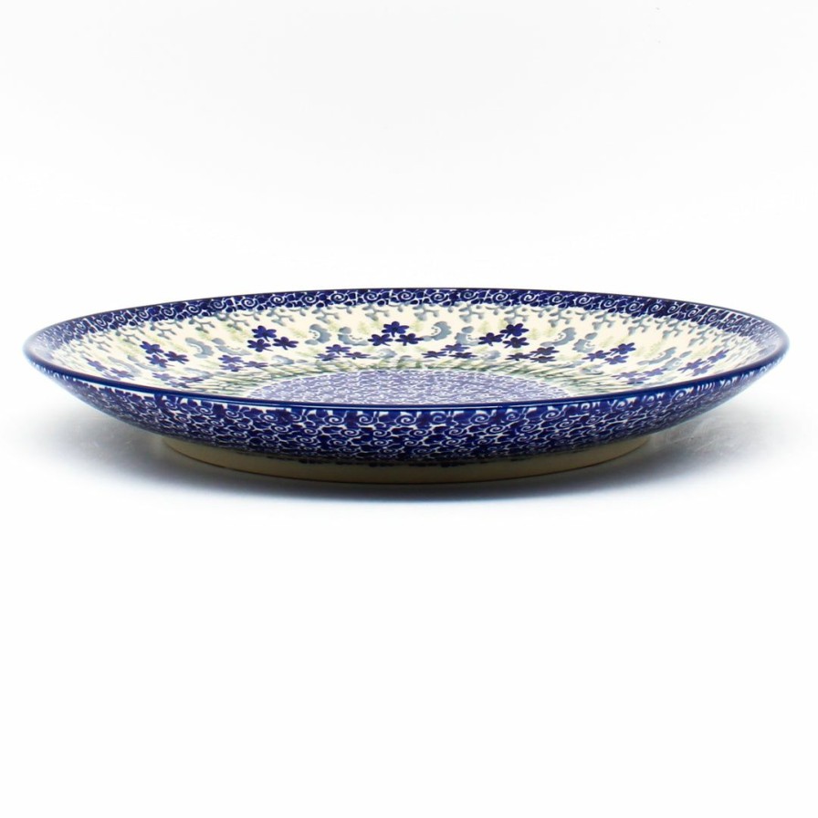 Plates * | Janelle Imports Dinner Plate 10 In Alpine Blue