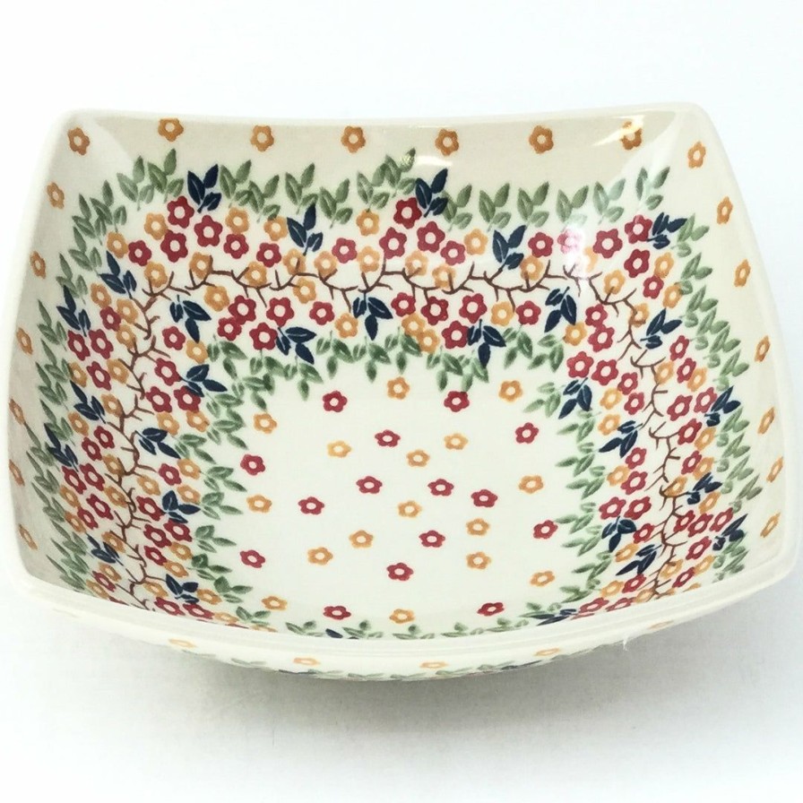 Bowls * | Janelle Imports Sm Nut Bowl In Tiny Flowers