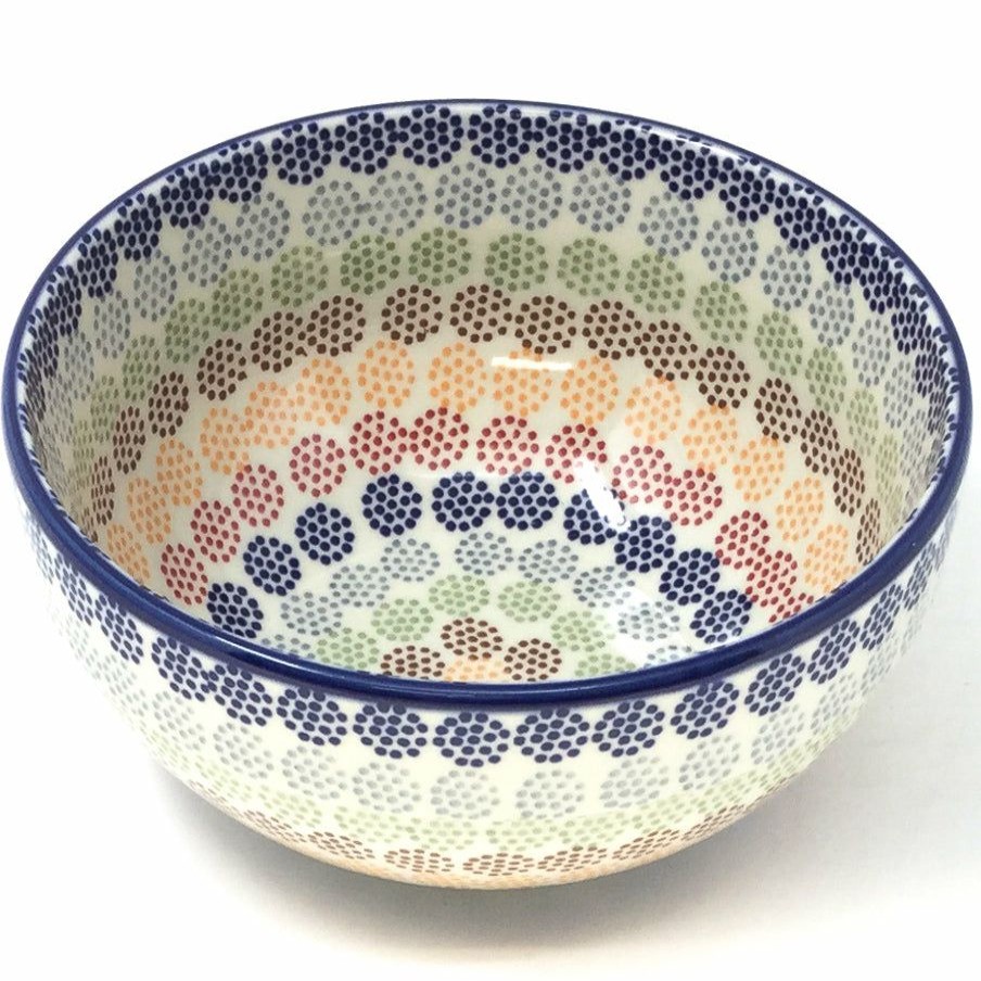 Bowls * | Janelle Imports Soup Bowl 24 Oz In Modern Dots