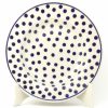 Plates * | Janelle Imports Soup Plate In Blue Polka-Dot