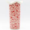 Home Decor * | Janelle Imports Fluted Vase In Antique Red