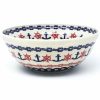 Bowls * | Janelle Imports Round Bowl 64 Oz In Red Helm