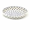 Bakeware * | Janelle Imports Md Oval Baker W/Handles In Blue Polka-Dot