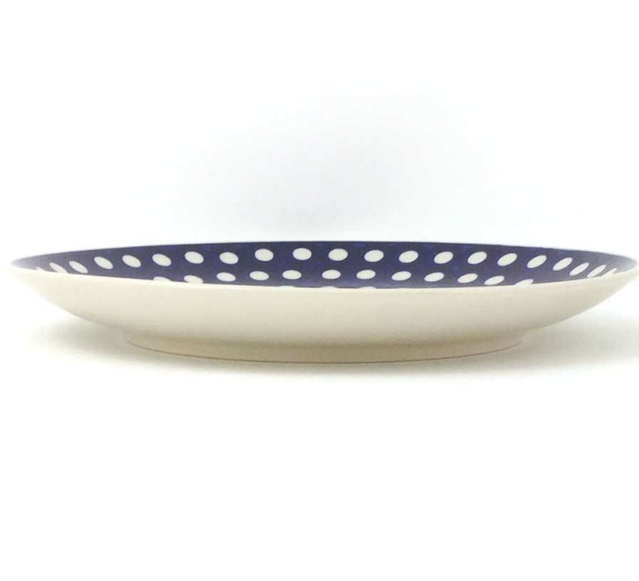 Plates * | Janelle Imports Dinner Plate 10 In White Polka-Dot