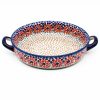 Bakeware * | Janelle Imports Round Baker W/Handles In Red Zinnia