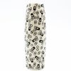 Home Decor * | Janelle Imports Simple Vase In Modern Gray & Black