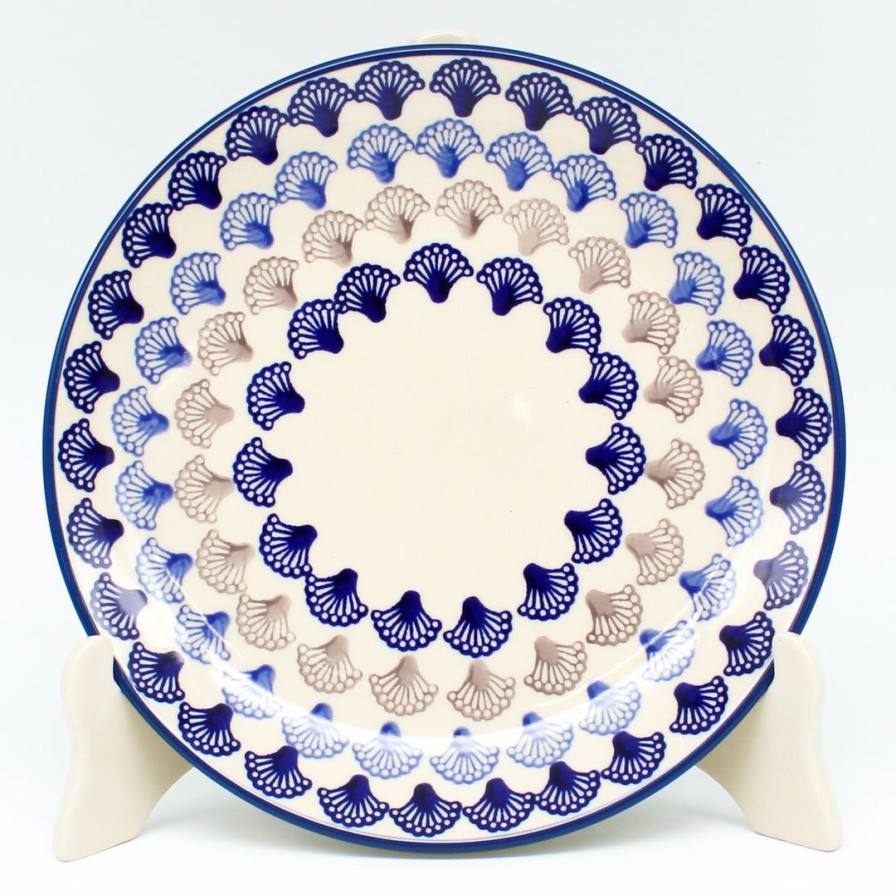 Plates * | Janelle Imports Luncheon Plate In Seashells