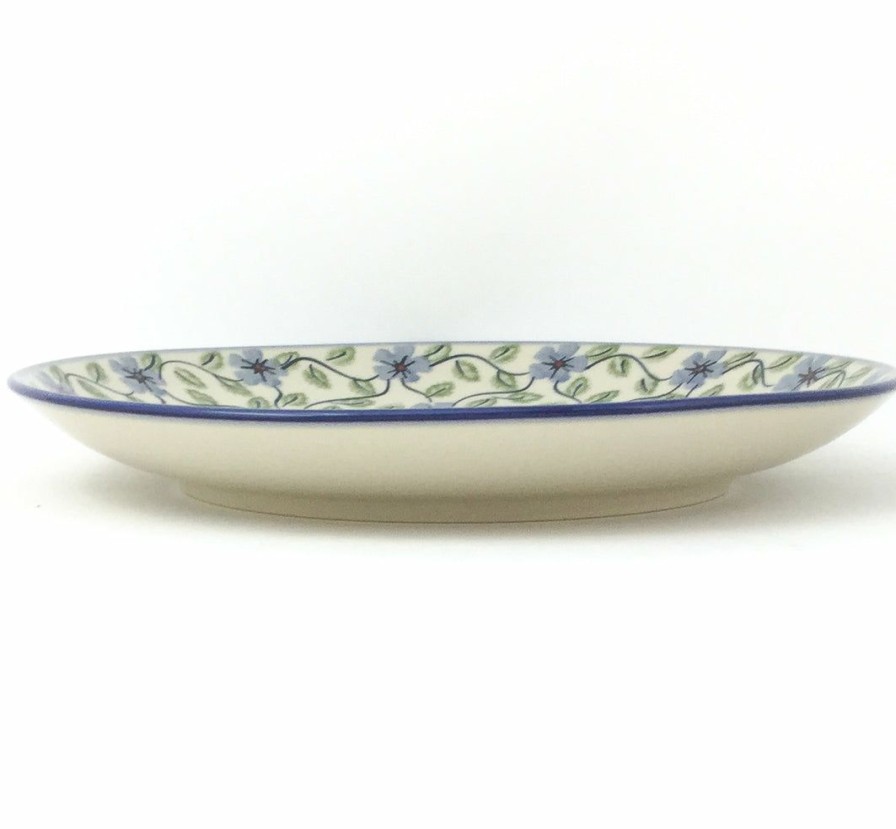 Plates * | Janelle Imports Dinner Plate 10 In Blue Clematis