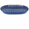 Platters, Servers, And Trays * | Janelle Imports Lg Oval Platter In Pinwheel