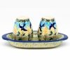 Table Accessories * | Janelle Imports Salt & Pepper Set W/Tray In Birds