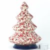 Home Decor * | Janelle Imports Tree Tea Candle Holder In Antique Red