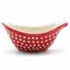 Bowls * | Janelle Imports Spout Bowl In Red Elegance