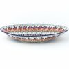 Platters, Servers, And Trays * | Janelle Imports Lg Modern Oval Server In Summer