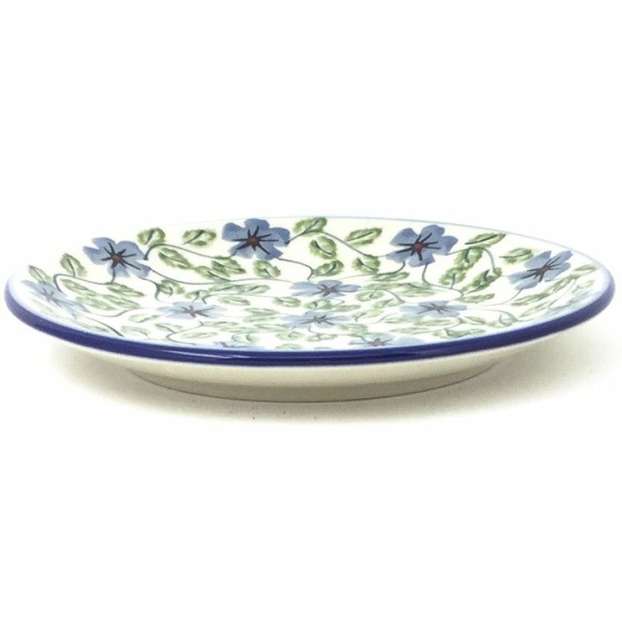 Plates * | Janelle Imports Bread & Butter Plate In Blue Clematis